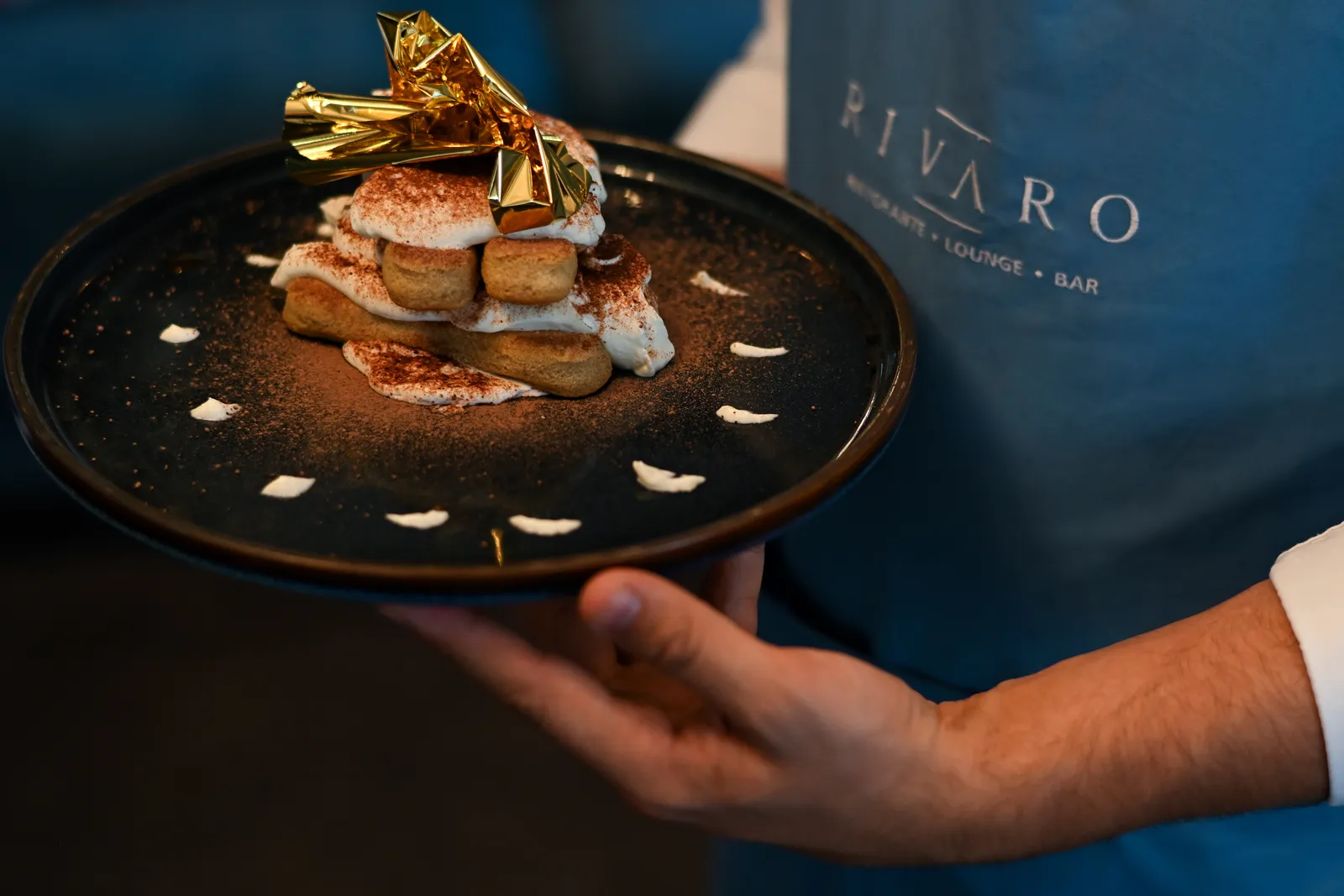 Dessert: Tiramisu angerichtet